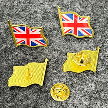 Load image into Gallery viewer, National Flag Lapel epoxy domed metal Pin United States USA Hat Tie Tack Badge Pin Metal Lapel Pin All the World wholesale