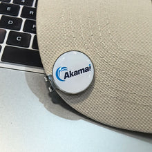 Load image into Gallery viewer, Shirley Custom logo Golf cap clip golf ball Marker 25mm round coin silver golf ball marker with magnet