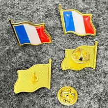 Load image into Gallery viewer, National Flag Lapel epoxy domed metal Pin United States USA Hat Tie Tack Badge Pin Metal Lapel Pin All the World wholesale
