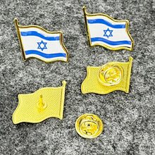 Load image into Gallery viewer, National Flag Lapel epoxy domed metal Pin United States USA Hat Tie Tack Badge Pin Metal Lapel Pin All the World wholesale