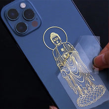 Load image into Gallery viewer, waterproof 100pcs Customize personalized 3D gold metal sticker transfer silver stickers Custom Metallic Stickers