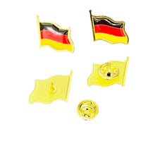 Load image into Gallery viewer, National Flag Lapel epoxy domed metal Pin United States USA Hat Tie Tack Badge Pin Metal Lapel Pin All the World wholesale