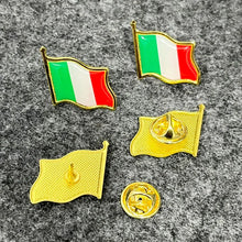 Load image into Gallery viewer, National Flag Lapel epoxy domed metal Pin United States USA Hat Tie Tack Badge Pin Metal Lapel Pin All the World wholesale