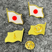 Load image into Gallery viewer, National Flag Lapel epoxy domed metal Pin United States USA Hat Tie Tack Badge Pin Metal Lapel Pin All the World wholesale