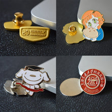 Load image into Gallery viewer, Shirley Custom metal badges soft enamel pins personalized brooches name badge