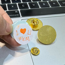 Load image into Gallery viewer, Shirley Custom DIY Metal badges epoxy dome pin lapel pins diy material kit