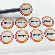 Load image into Gallery viewer, Shirley Custom waterproof oil proof Customize company logo epoxy dome stickers scrapbooking craft supplies ネイルパーツ крапбукинг