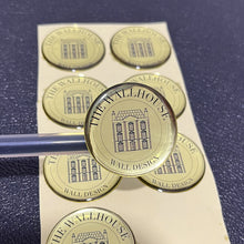 Load image into Gallery viewer, Shirley Custom waterproof oil proof Customize company logo epoxy dome stickers scrapbooking craft supplies ネイルパーツ крапбукинг