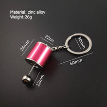 Load image into Gallery viewer, Creative gear shift keychain manual transmission car model small gift  gear shift stress relief toy
